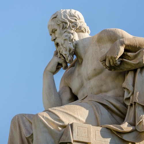 Pensive Statue