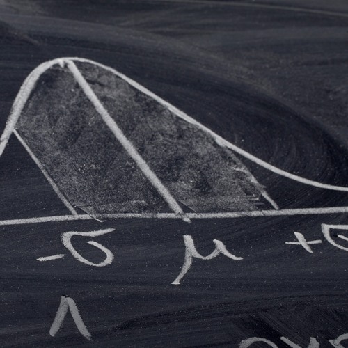 Math on chalkboard