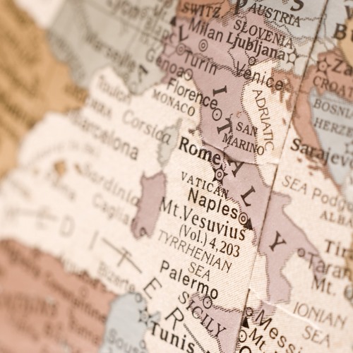 Map of the Mediterranean