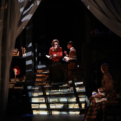 Actors on stage